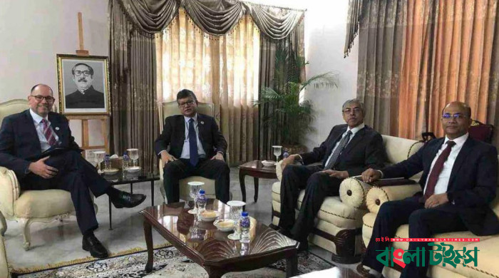 পররাষ্ট্রসচিবের সঙ্গে বৈঠকে বসেছেন পিটার হাস